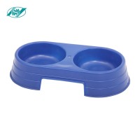 Plastic pet bowl for dogs and cats